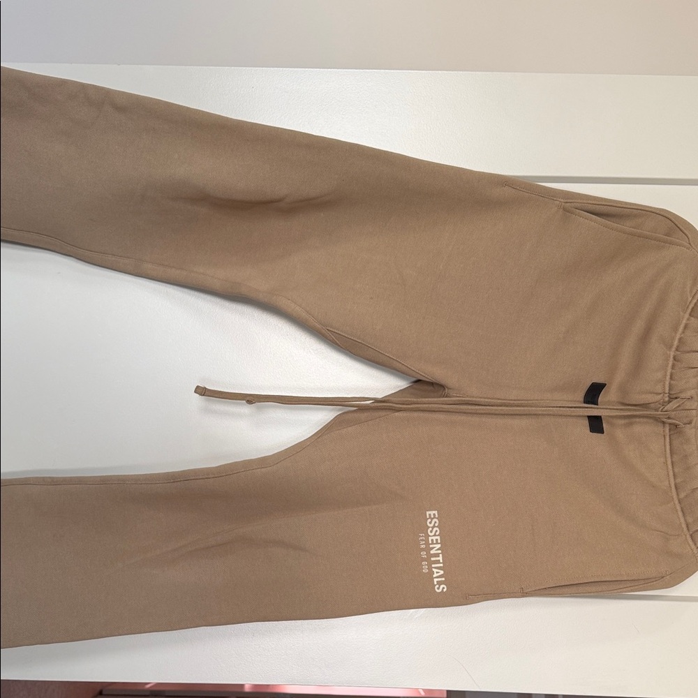 Essentials Beige unisex Joggers